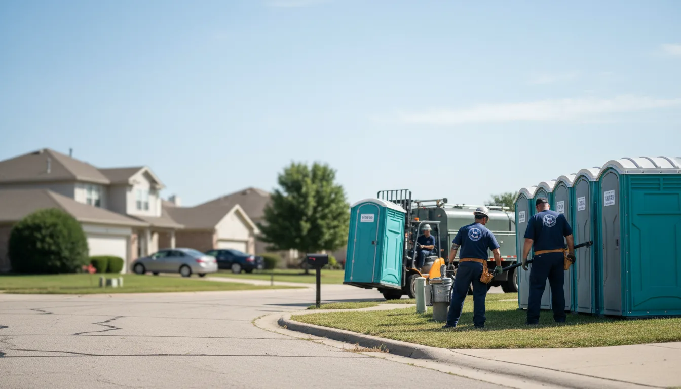 Porta Potty Rental in Hanna, OK near me